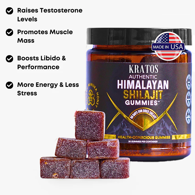 KRATOS Shilajit Gummies